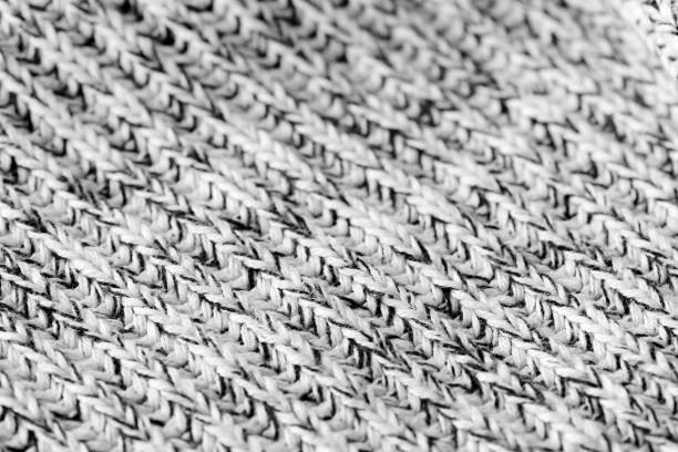 istock White and black knitted woolen texture background close up 1087236238