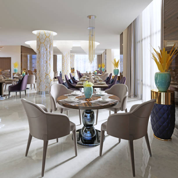 istock colorful details in restaurant interior 1087238368