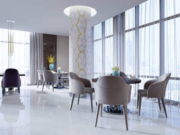 istock daylight interior of stylish restaurant 1087239068