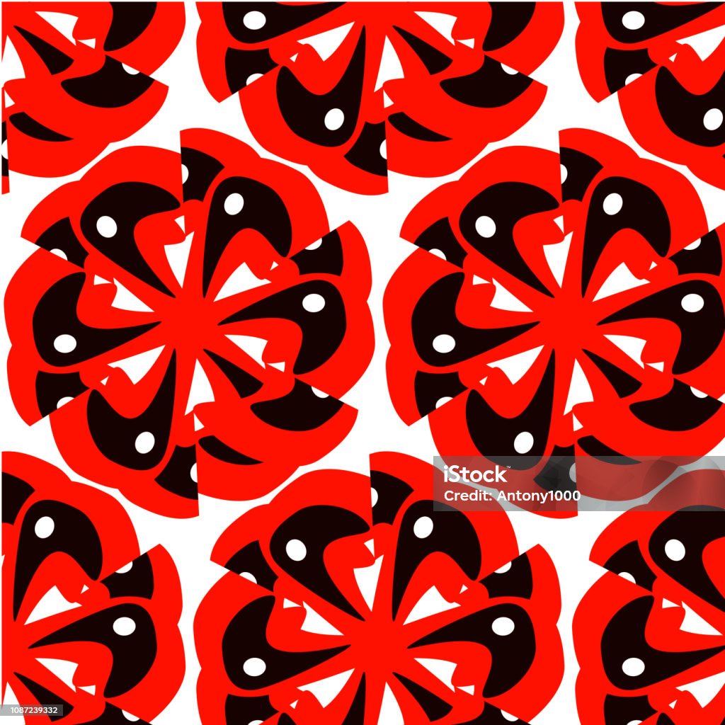Rednet Pattern Net Pattern Of Red Lines Stock Illustration - Download Image Now ...