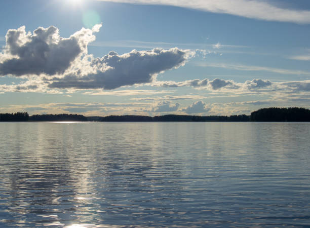 istock Sunset view from Kuopio Lakes at summer 1087241554