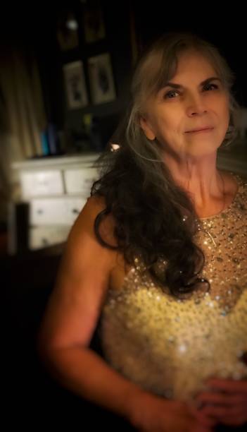 istock Senior beautiful woman, getting ready and looking elegant and confident 1087246680