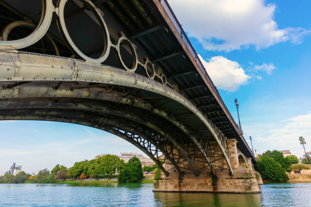 istock Puente de Isabel II in Seville, Spain 1087248890