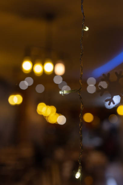 istock led lights at restaurant window at advent month december 1087253478