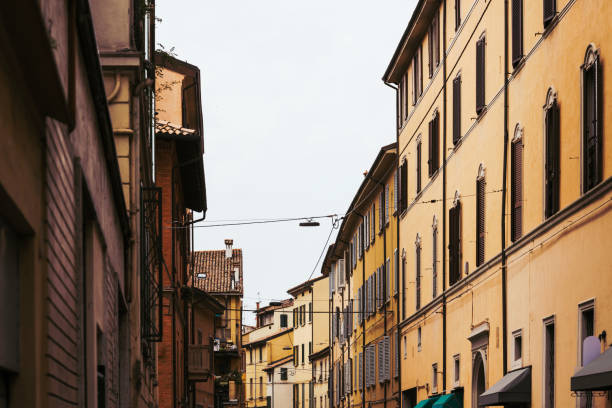 istock Bologna traditional old-fashioned building, Italy 1087256572