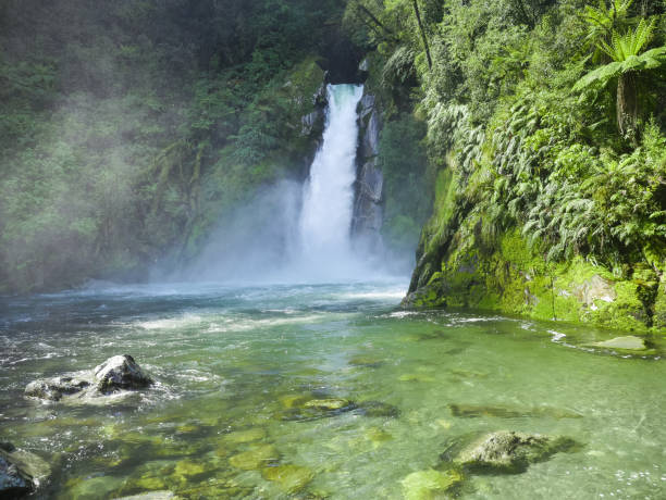 istock Waterfall in New Zealand 1087259198