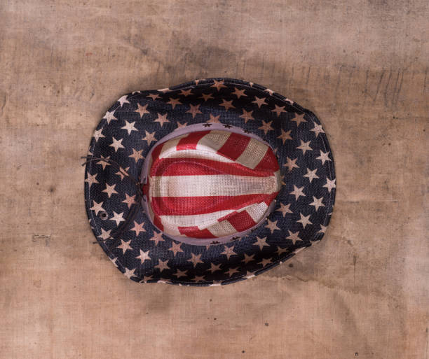 istock old american hat on dirty background 1087265178