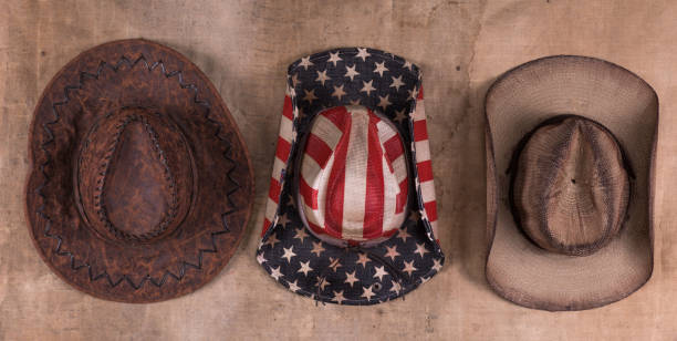 istock old american hat on dirty background 1087269772