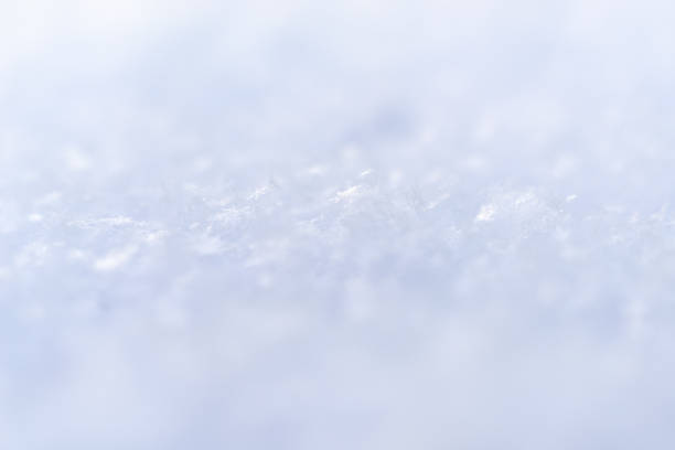 istock Macro image of snowflakes at sunset. 1087270328