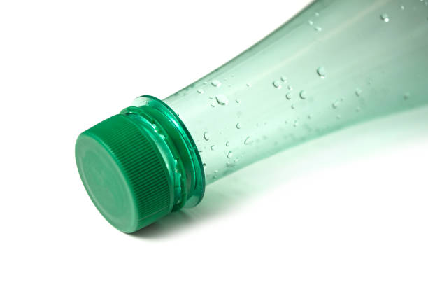 istock green plastic bottle neck on white background 1087275502