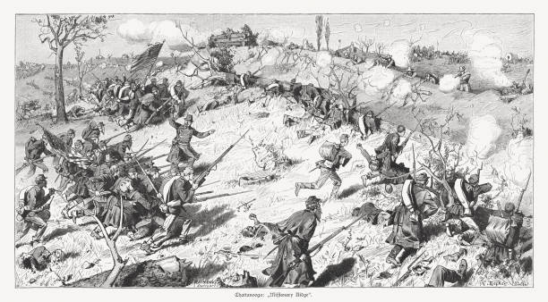 istock Battle of Missionary Ridge (1863), American Civil War, published 1886 1087277696