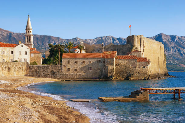 istock Old Town of Budva, Montenegro 1087277824