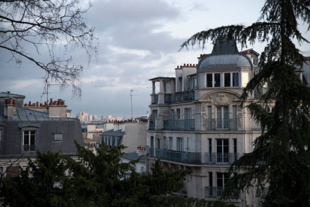 istock Fine buildings in Paris, France 1087279904