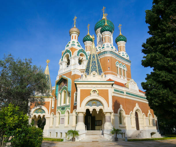istock Russian Orthodox Cathedral in Nice, France 1087281444