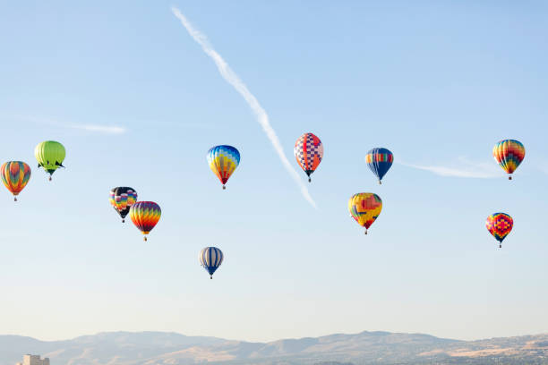 istock Colorful hot air balloons 1087284922