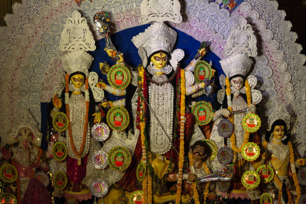istock A Close View Of Durga Idiol From The Middle 1087285074