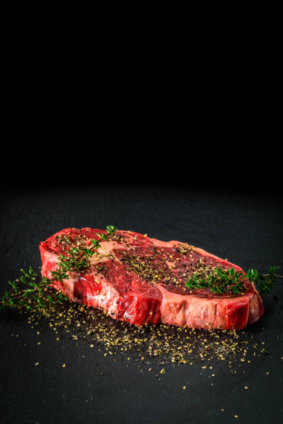 istock Raw dry aged entrecote steak 1087286616