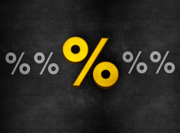 istock Percentage Symbol on Blackboard 1087288608