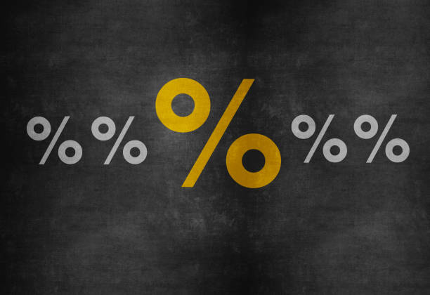 istock Percentage Symbol on Blackboard 1087290208