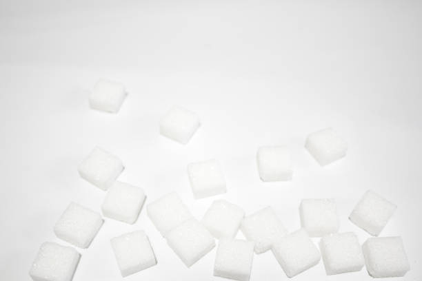 istock Few spread pieces of sugar cubes 1087296978