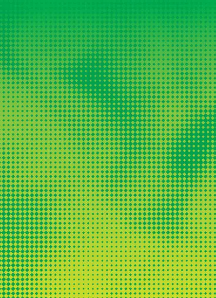 Vector illustration of Halftone Pattern Abstract background