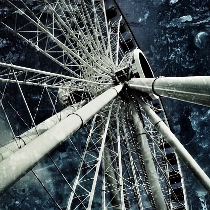 Ferris wheel at Navy pier in Chicago