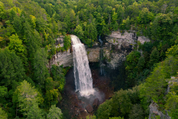 istock Aerial View of Fall Creek Falls Waterfall 1087310140