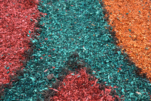 istock Multicolored wooden sawdust 1087312134