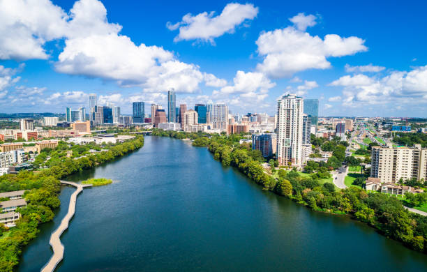 istock Austin Texas Puffy Clouds on a Summer Day 1087313354