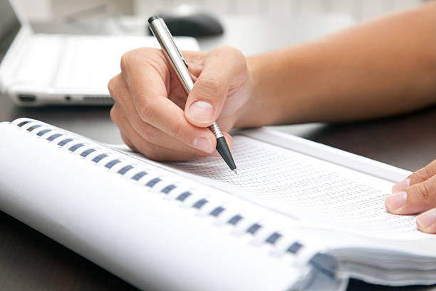 istock Businessman working in his office 108731457