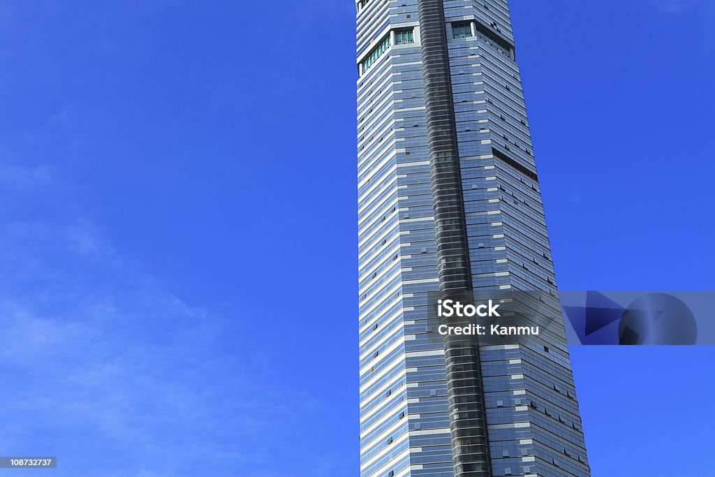 Local Skyscraper Of the main building is in Shenzhen, China's tallest building, Saige Electronic Building Architecture Stock Photo