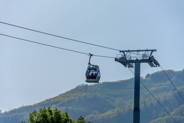 istock The cable car in city 1087341668