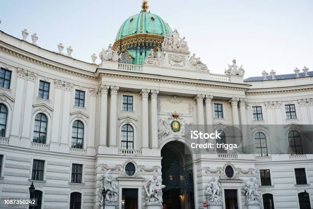 Hofburg Complex Vienna Stock Photo - Download Image Now - Heldenplatz, Vienna - Austria, Architecture