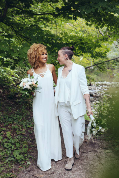 istock Beautiful couple on their wedding day 1087352114