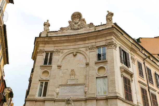 istock Facade of a Building in Rome, Italy 1087353502
