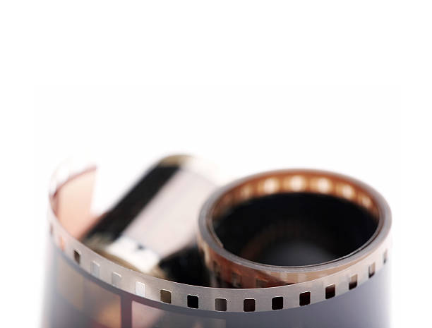 istock Two 35mm film rolls close-up. 108736401