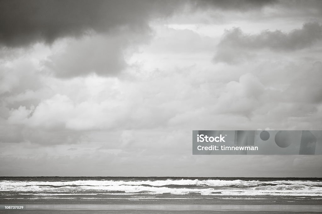 Nubes sobre el Océano Pacífico - Foto de stock de Agua libre de derechos