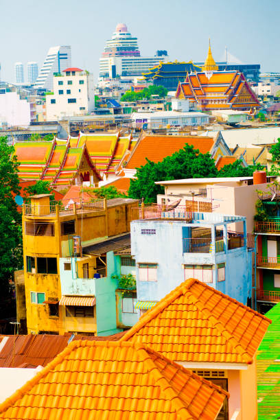 istock Buildings in Bangkok, Thailand 1087411560