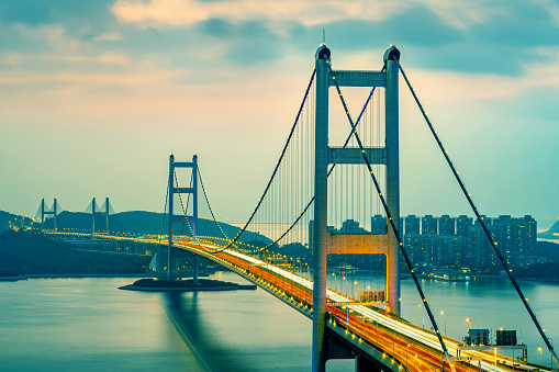 Tsing Ma Bridge, Hong Kong