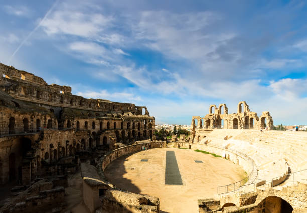 istock El Jem amphitheater in Tunisia. 1087415302
