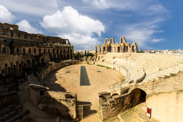 istock El Jem amphitheater in Tunisia. 1087415318