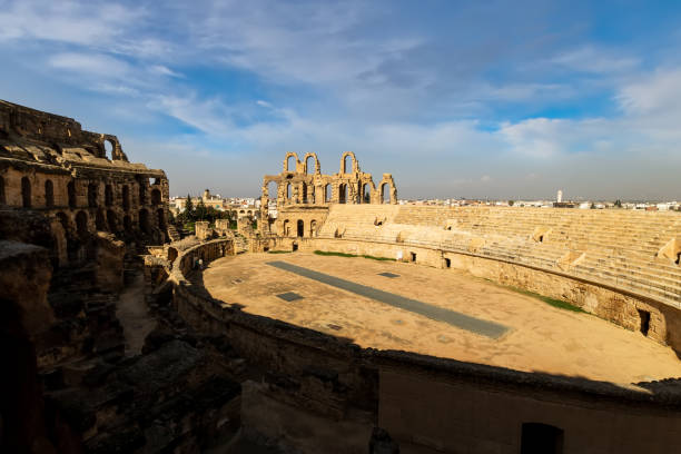 istock El Jem amphitheater in Tunisia. 1087415320