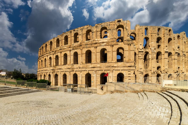 istock El Jem amphitheater in Tunisia. 1087415344