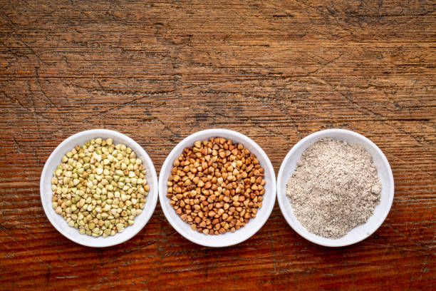 istock buckwheat groats, kasha and flour 1087416160
