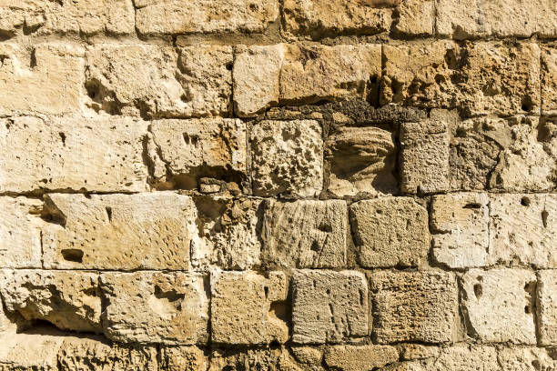 istock Background of ancient  brick wall. 1087417772