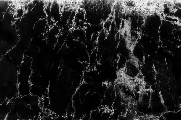 istock Nature black marble texture with white veins and  curly seamless patterns , interiors tile luxury for background 1087424940