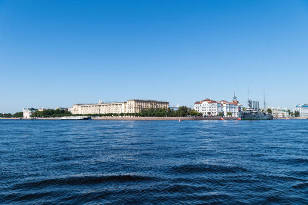 istock beautiful neva river landscape 1087427406
