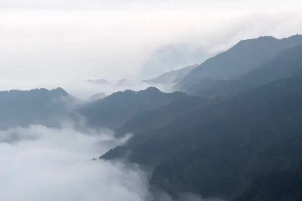 Photo of lushan mountain landscape