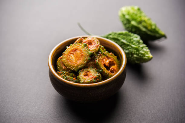 istock Karela Achar / Bitter Gourd Pickle, popular Indian recipe 1087429774