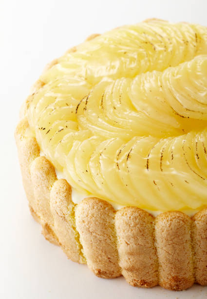 istock Delicious apple pie finger biscuit cake 1087445388